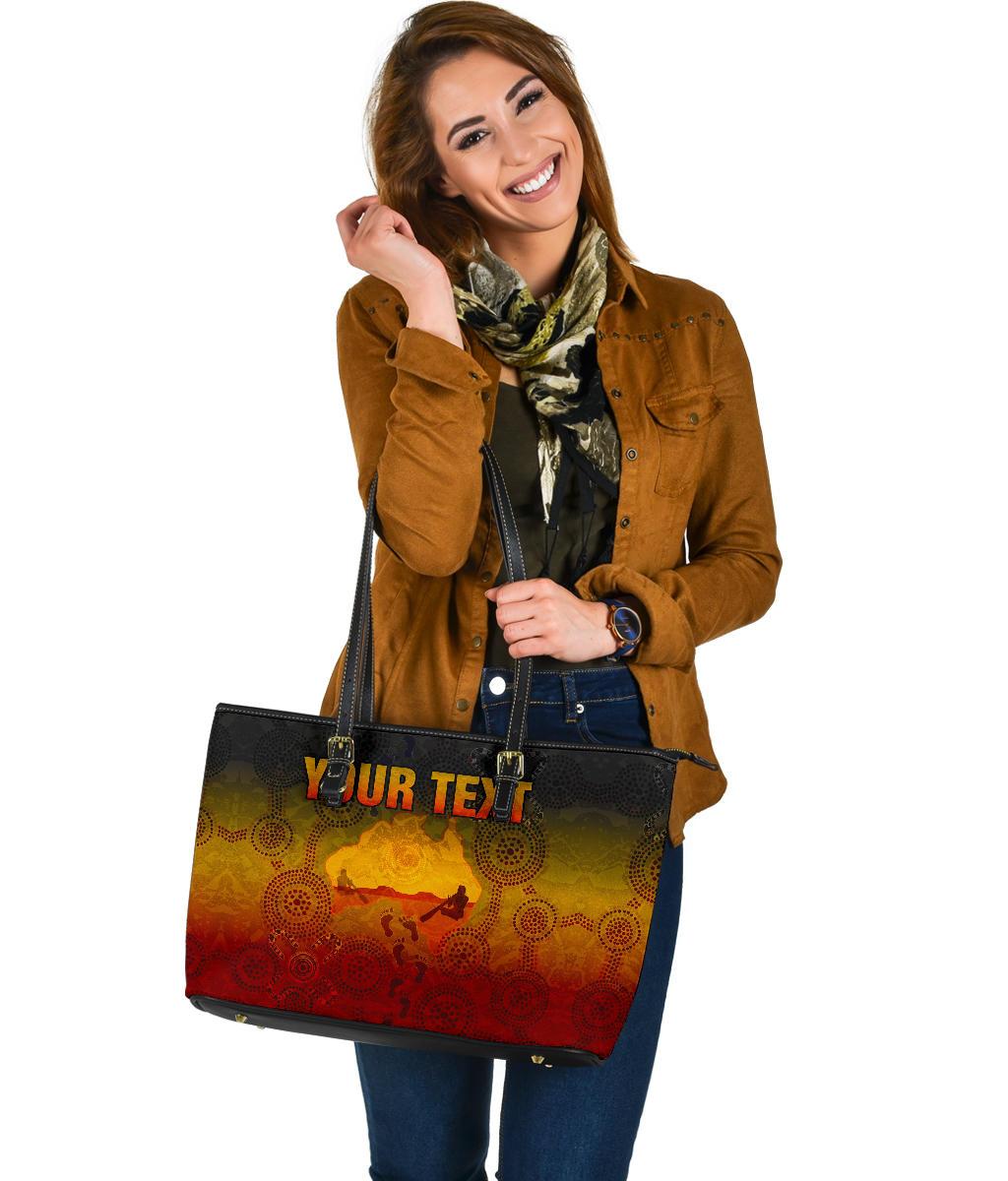 custom-aboriginal-leather-tote-bag-australian-map-with-indigenous-color