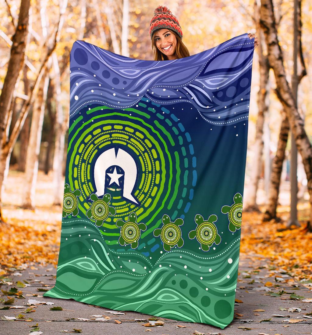 torres-strait-islanders-premium-blanket-aboriginal-turtle
