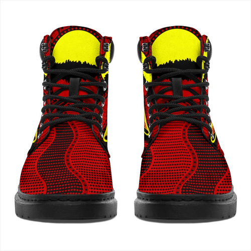 all-season-boots-australia-aboriginal-dots-with-didgeridoo