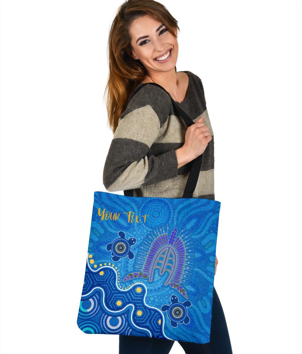 torres-strait-personalised-tote-bags-dhari-and-turtle