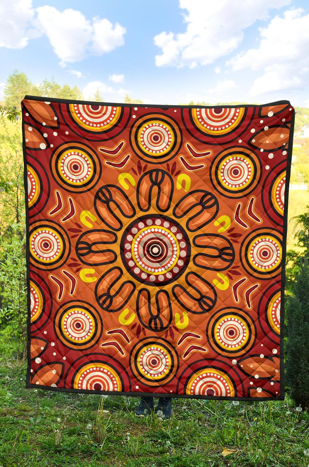 aboriginal-premium-quilt-circle-flowers-patterns-ver01