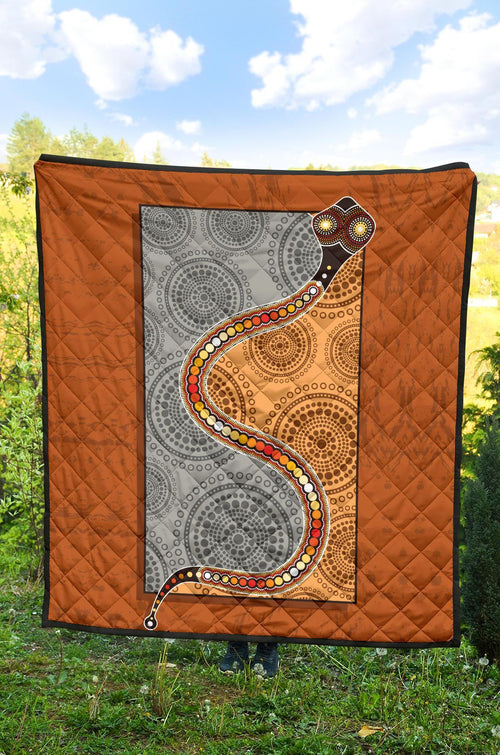 aboriginal-premium-quilt-indigenous-snake