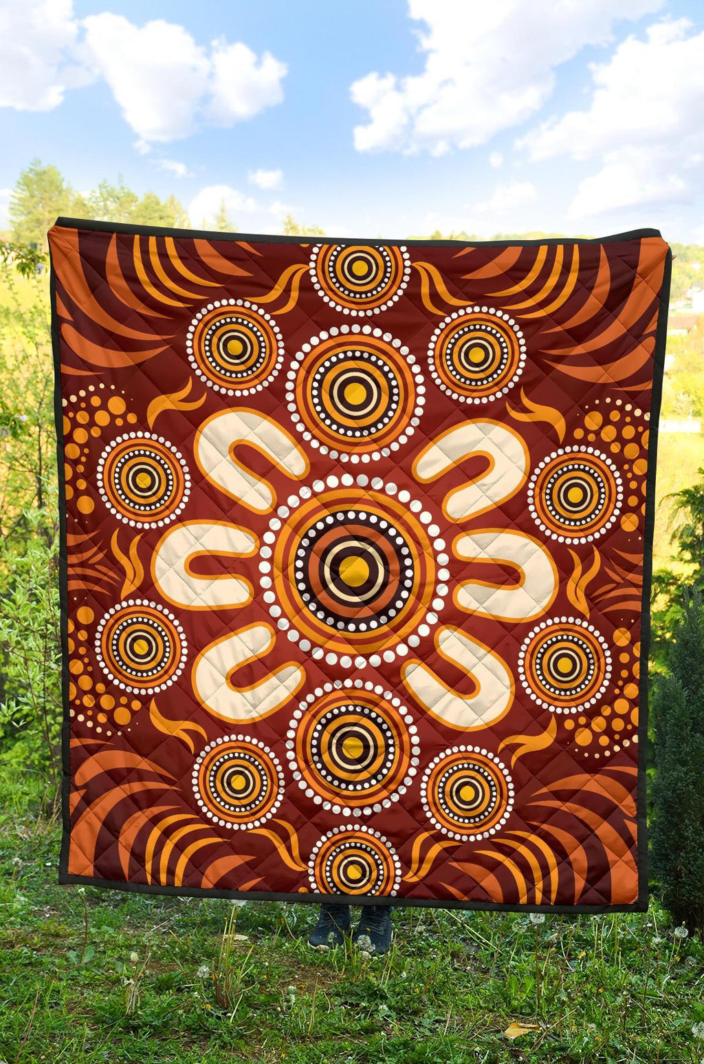 aboriginal-premium-quilt-circle-flowers-patterns-ver03