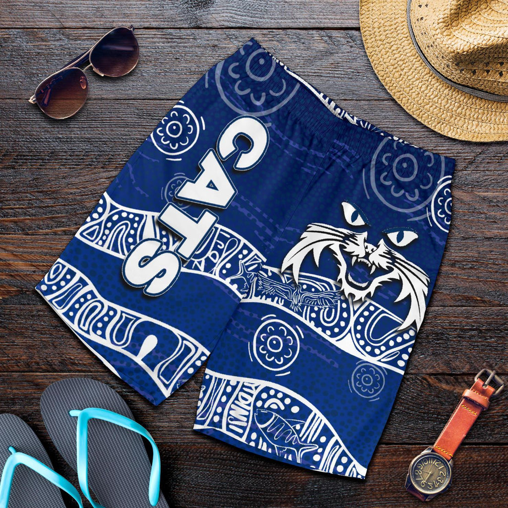 cats-all-over-print-mens-shorts-aboriginal