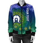 custom-text-torres-strait-islanders-womens-bomber-jacket-aboriginal-turtle