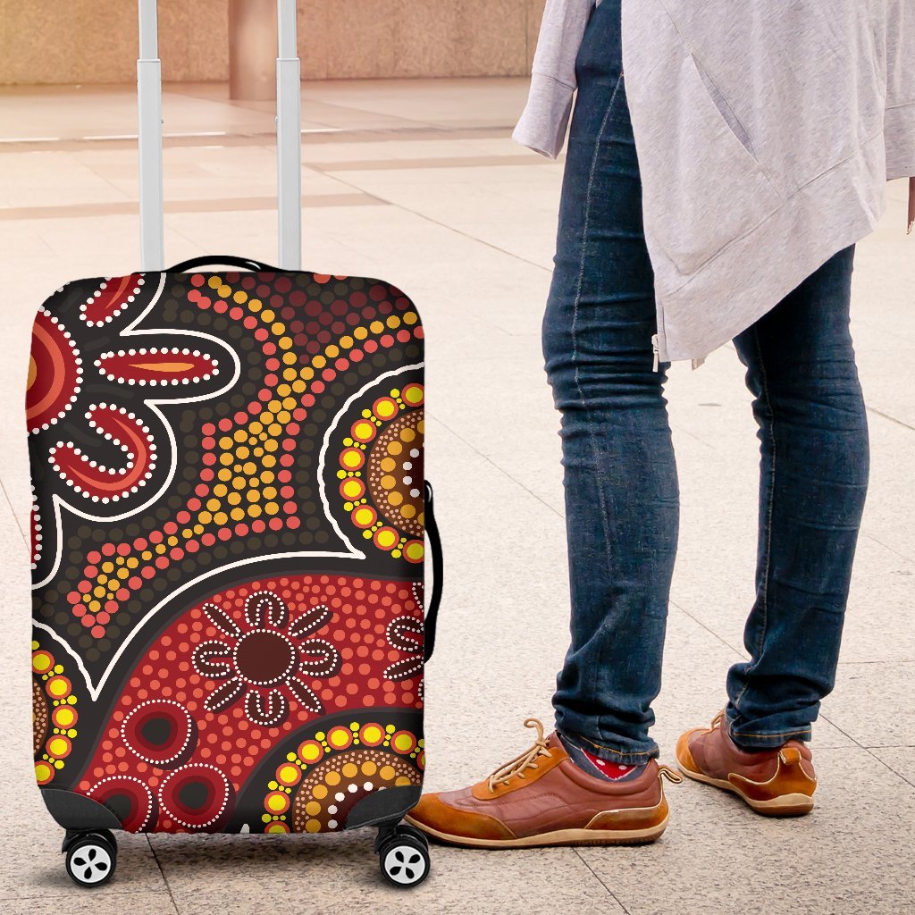 aboriginal-luggage-covers-indigenous-circle-dot-painting-style-1
