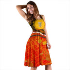 Midi Dress - The Pride Of Aboriginal - Vibe Hoodie