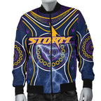 melbourne-bomber-jacket-for-men-lightning-storm-indigenous