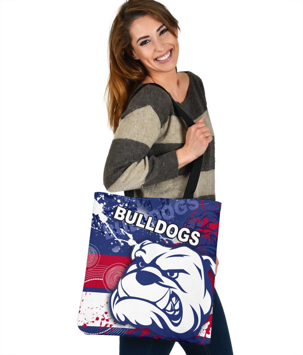 western-bulldogs-tote-bag