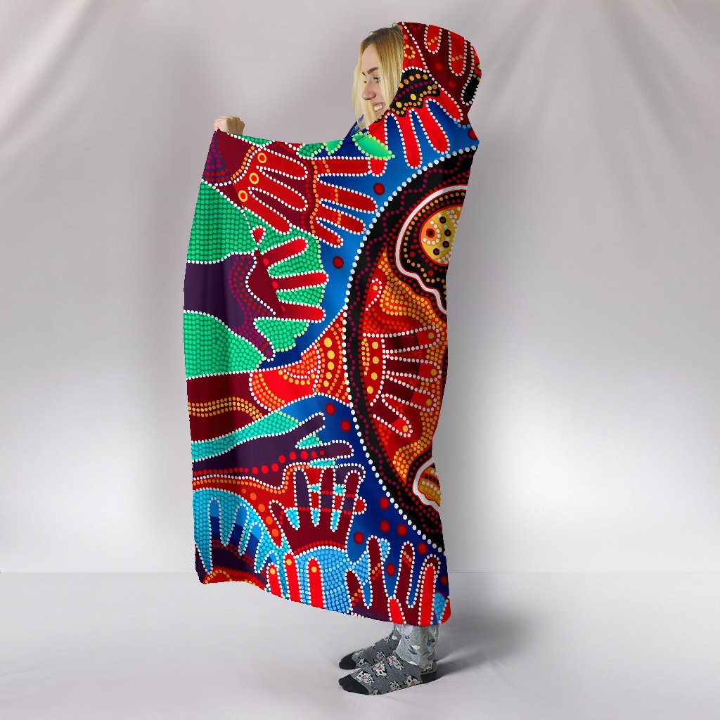 aboriginal-hooded-blanket-koala-and-hand-art-dot-painting-blanket