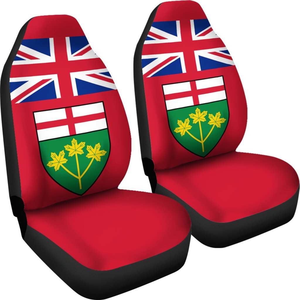 canada-ontario-flag-car-seat-covers