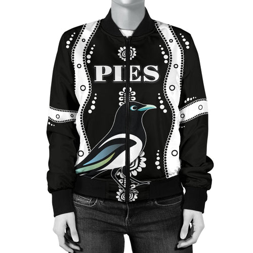 collingwood-bomber-jacket-for-women-pies-indigenous-black
