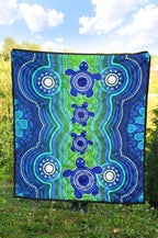 1staustrali-aboriginal-premium-quilt-aboriginal-turtle-family