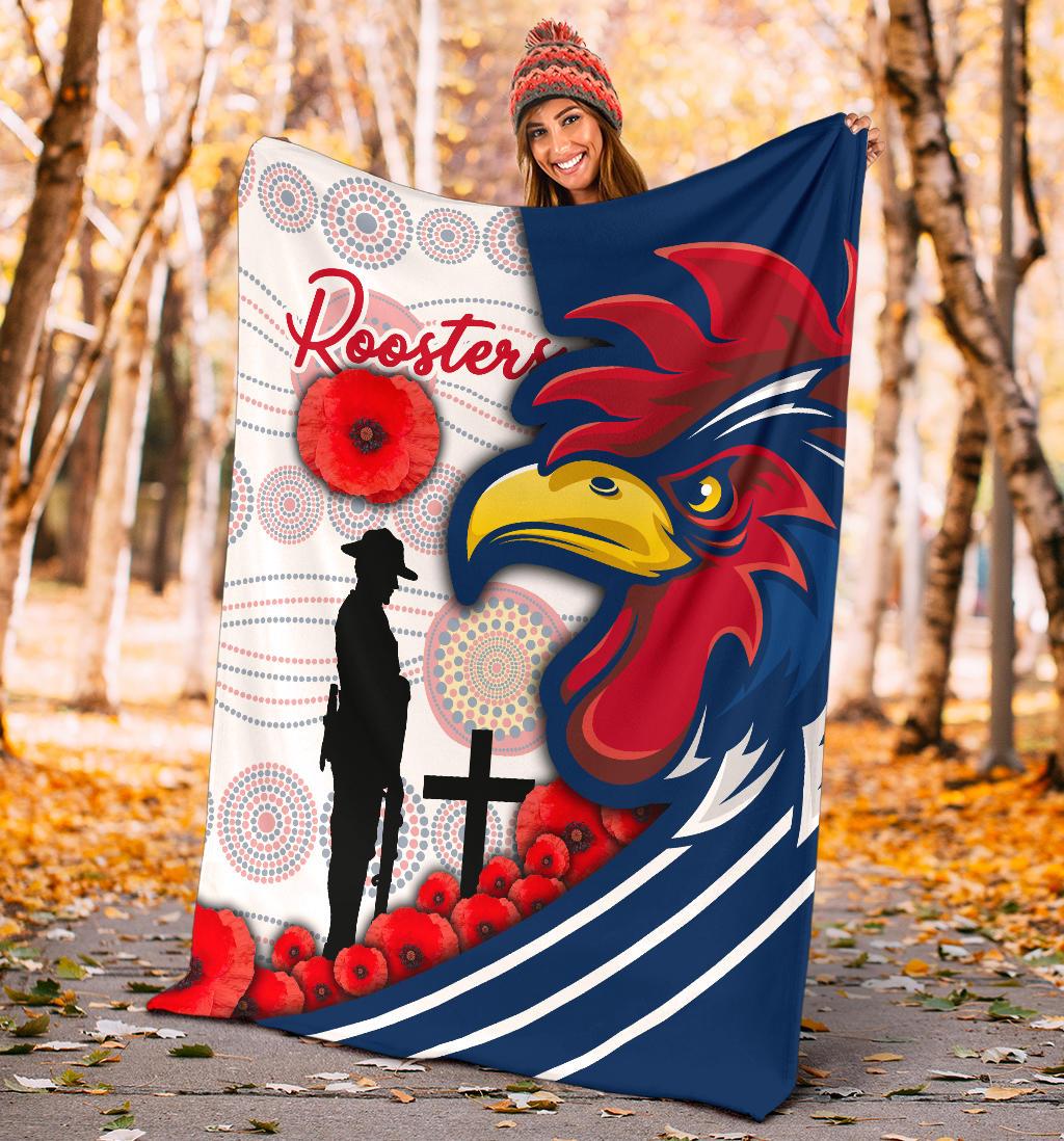 australia-roosters-premium-blanket-anzac-day-three-tiles-style