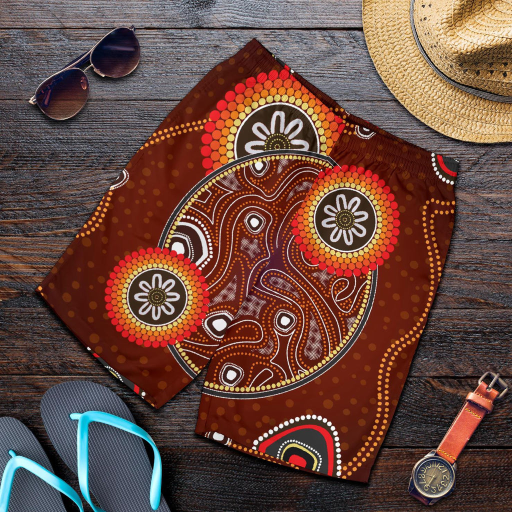 aboriginal-shorts-indigenous-universal-dot-painting-men