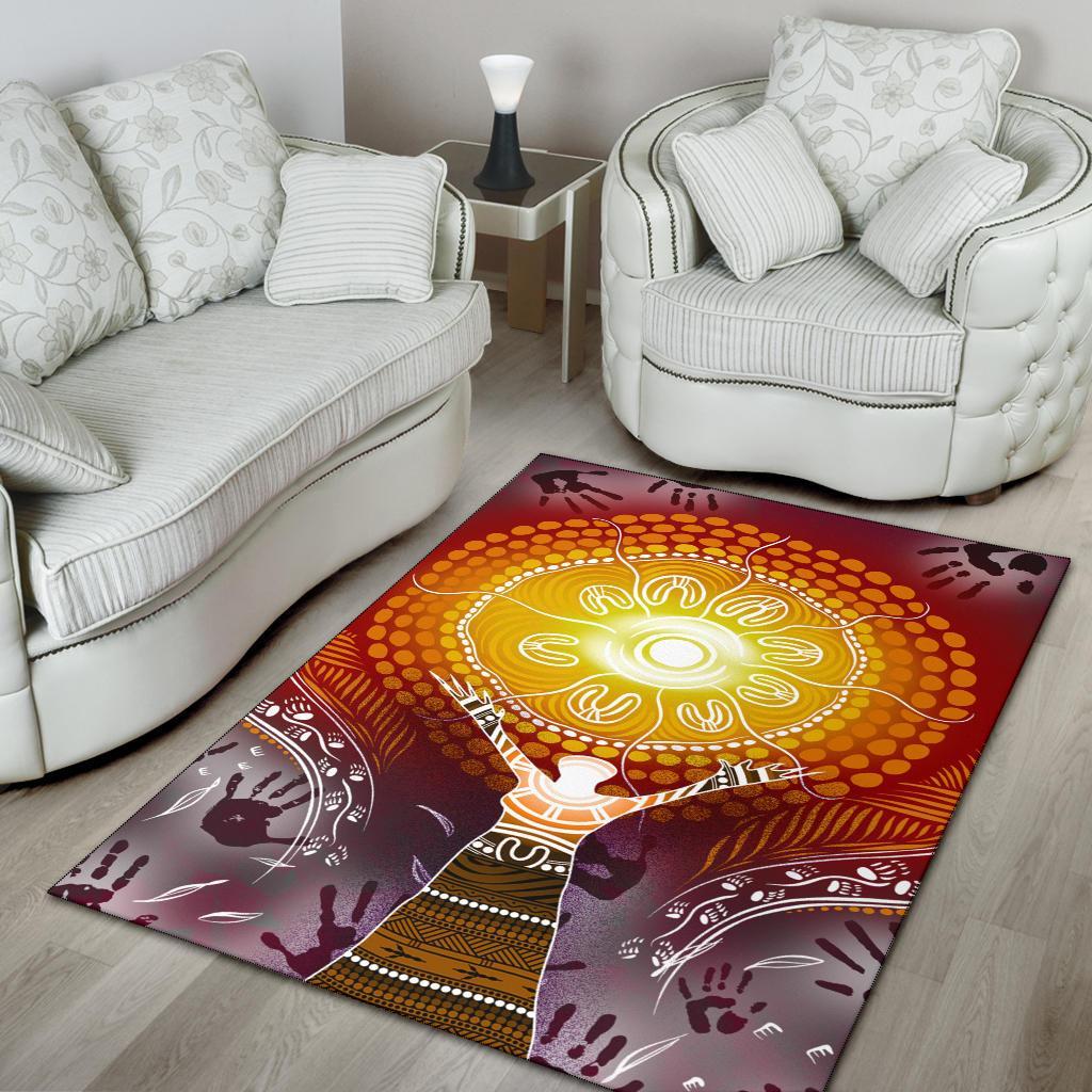 area-rug-australian-aboriginal-naidoc-week-because-of-her-we-can