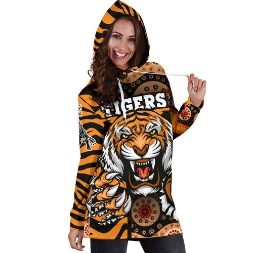 custom-personalised-tigers-womens-hoodie-dress-wests-tiger-skin-style