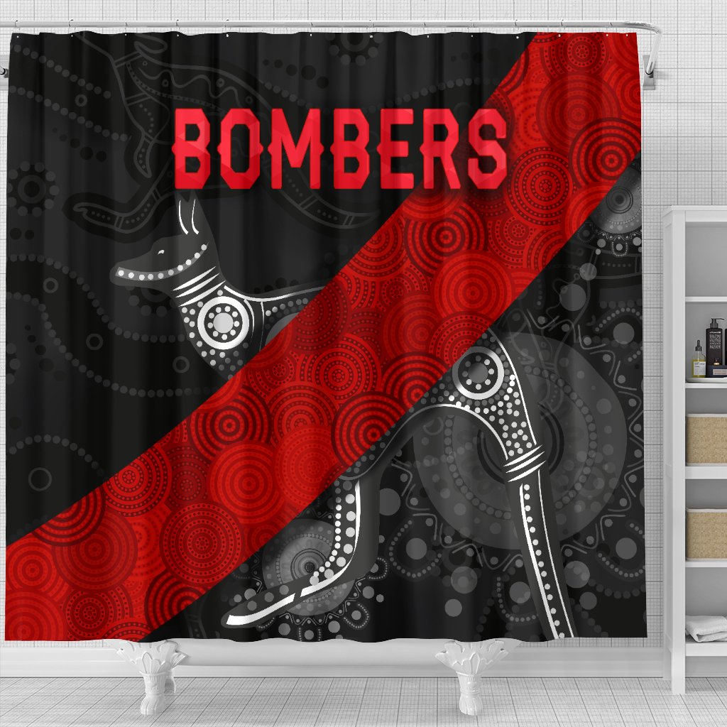 essendon-shower-curtain-indigenous-bombers-black