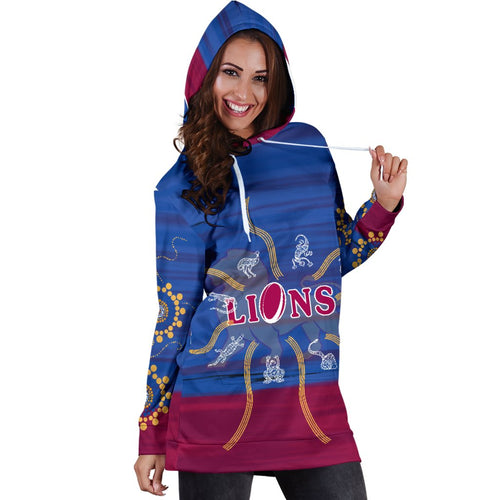brisbane-womens-hoodie-dress-proud-lions-simple