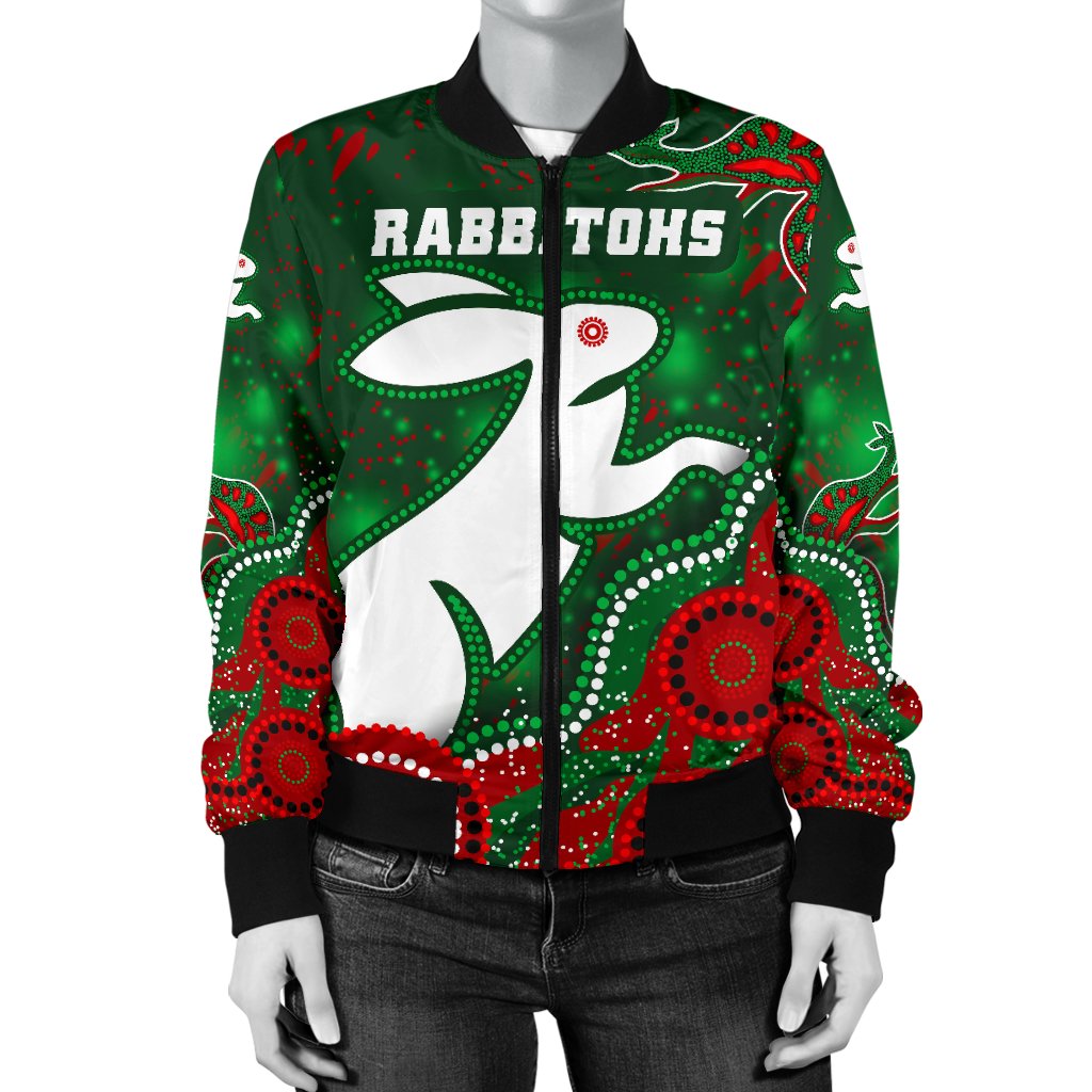 custom-personalised-rabbitohs-womens-bomber-jacket-magic-style