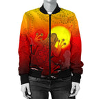 aboriginal-womens-bomber-jacket-indigenous-frog-red
