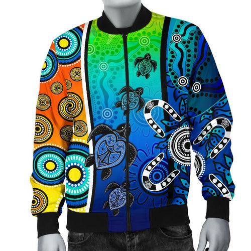 aboriginal-mens-bomber-jacket-indigenous-turtle-dot-painting-art