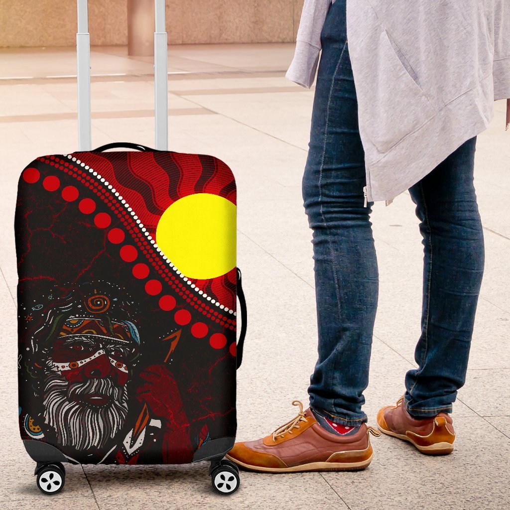 aboriginal-luggage-covers-indigenous-people-and-sun