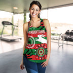 South Sydney Rabbitohs Indigenous Women Racerback Tank Country Style No.1 - Vibe Hoodie