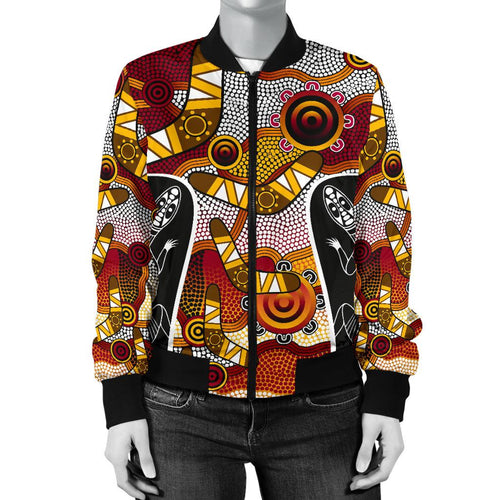 bomber-jacket-aboriginal-dot-painting-lizard-jacket-women