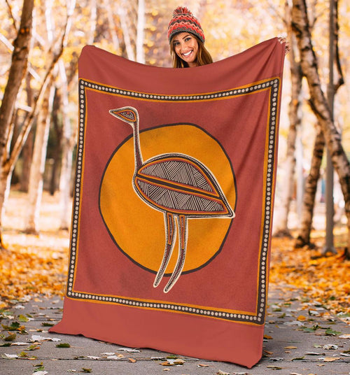 aboriginal-premium-blanket-indigenous-emu