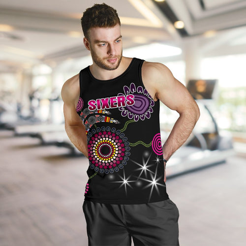 sydney-men-tank-top-sixers-indigenous-black