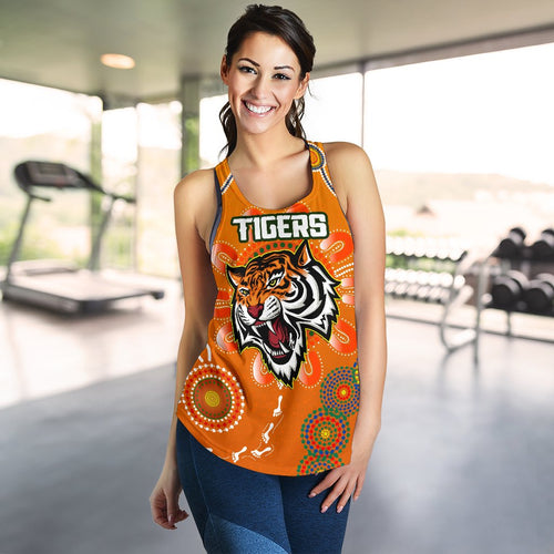 Naidoc Wests Tigers Women Racerback Tank Aboriginal - Vibe Hoodie