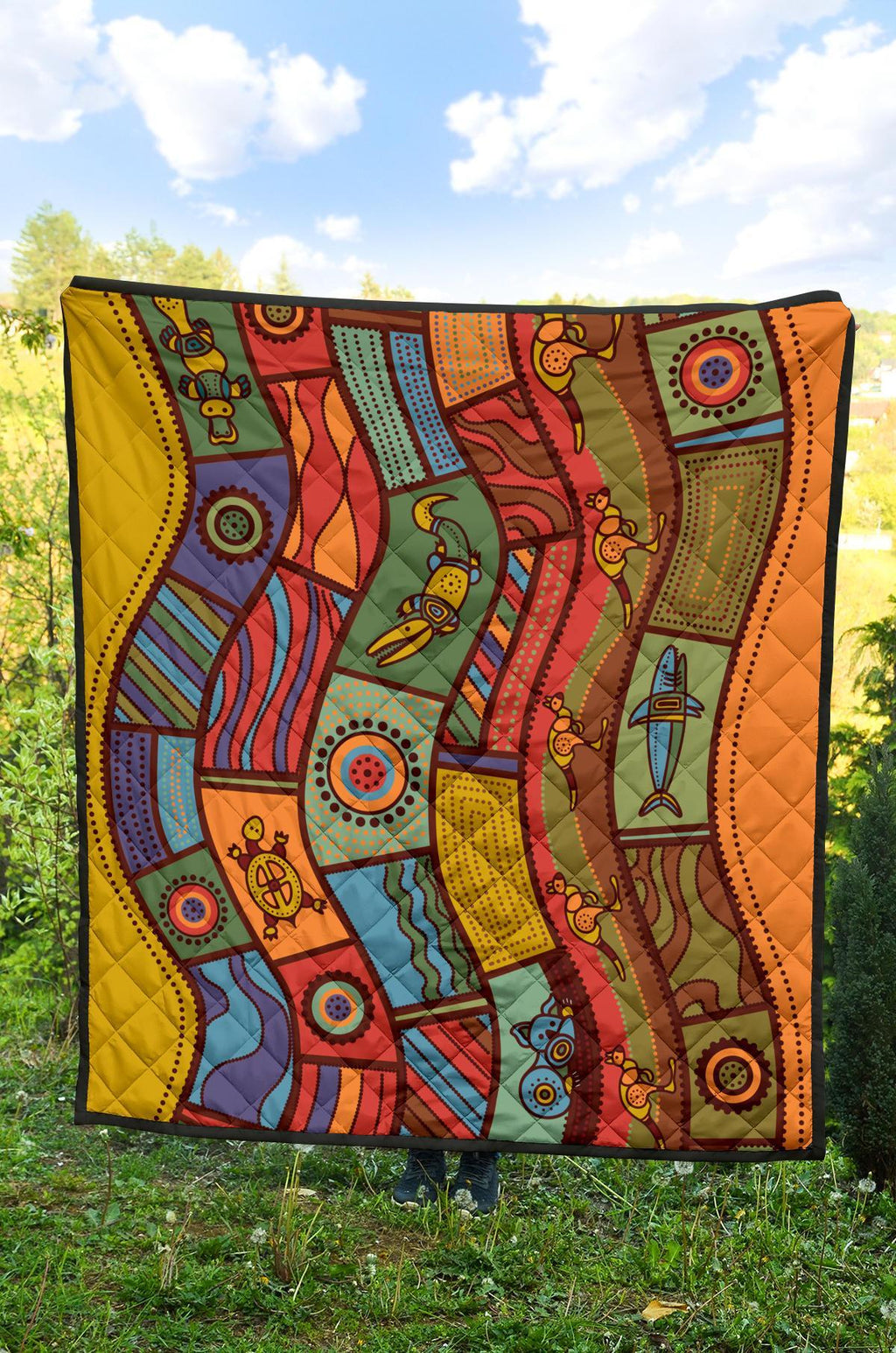premium-quilt-aboriginal-art-with-animals