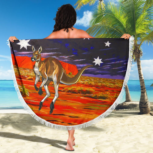 beach-blanket-kangaroo-blanket-aus-flag-uluru-landscape-art-59-x-59-inches