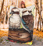 premium-blanket-kookaburra-with-waratah
