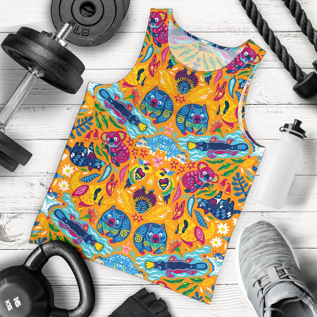 men-tank-top-australia-animals-mens-tank-color-art