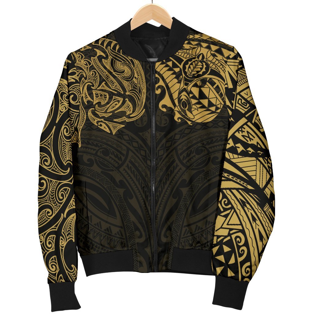 new-zealand-mens-bomber-jacket-maori-polynesian-tattoo-gold