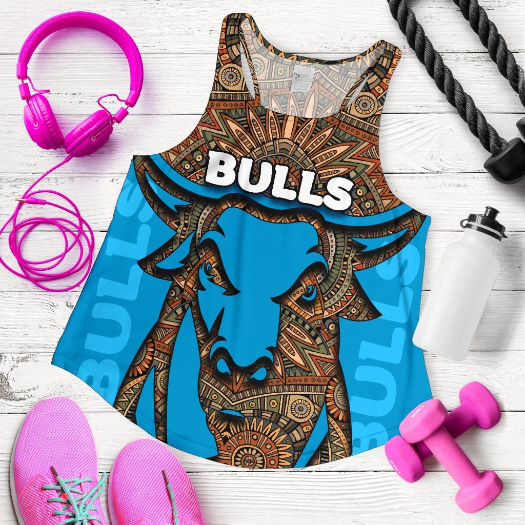 Bulls Women's Racerback Tank - Vibe Hoodie
