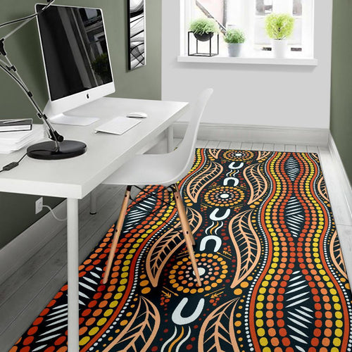 aboriginal-area-rug-indigenous-dot-painting