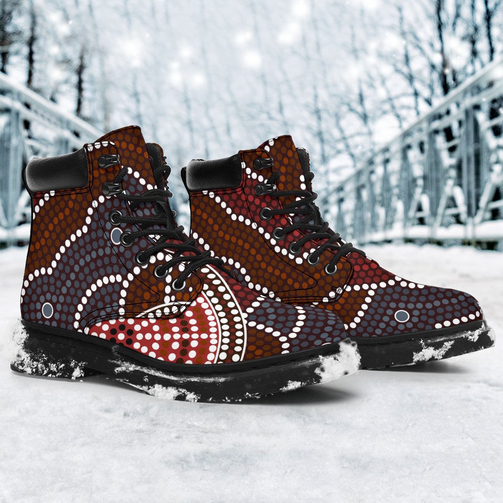 aboriginal-boots-circle-dot-painting-all-season-ver03