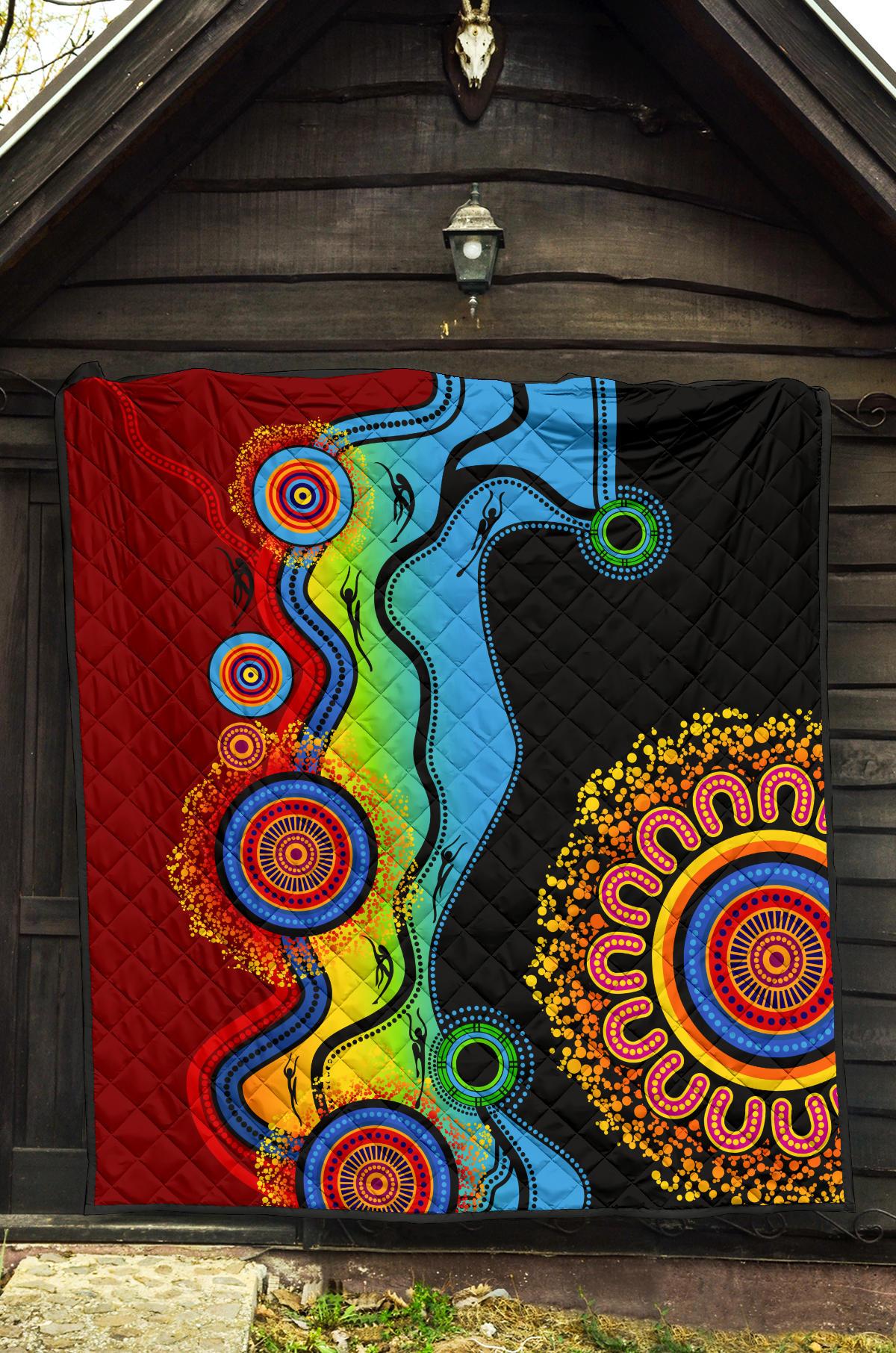 premium-quilts-aboriginal-patterns-coverlets