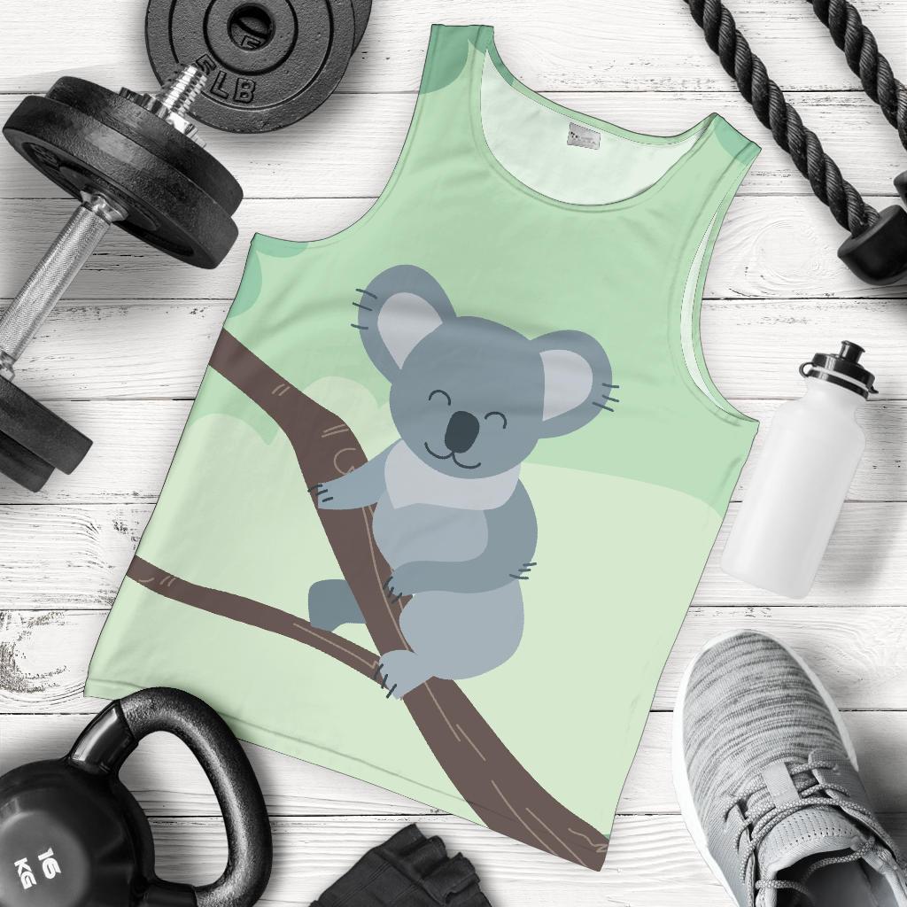 men-tank-top-koala-mens-tank-happy