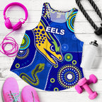 Eels Indigenous Women Racerback Tank Competitive - Vibe Hoodie