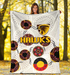 hawthorn-premium-blanket-hawks-indigenous-white