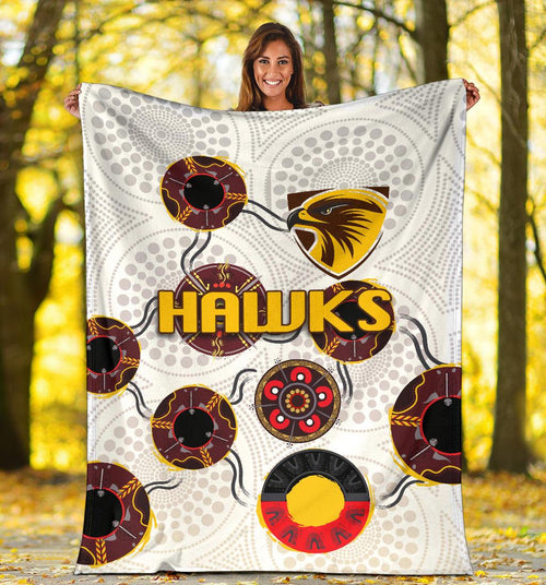 hawthorn-premium-blanket-hawks-indigenous-white