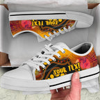 custom-text-aboriginal-low-top-shoes-australia-indigenous-flag-circle-dot-painting-art-golden
