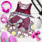 Sea Eagles Anzac Day Women Racerback Tank Simple Indigenous Camouflage - Vibe Hoodie