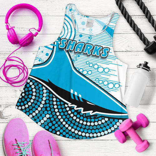 Sharks Women Racerback Tank Cronulla Indigenous Unique - Vibe Hoodie