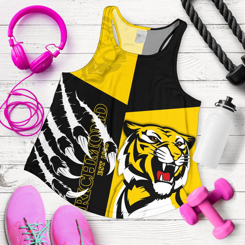 Richmond Tigers Women's Racerback Tank Special Style - Vibe Hoodie