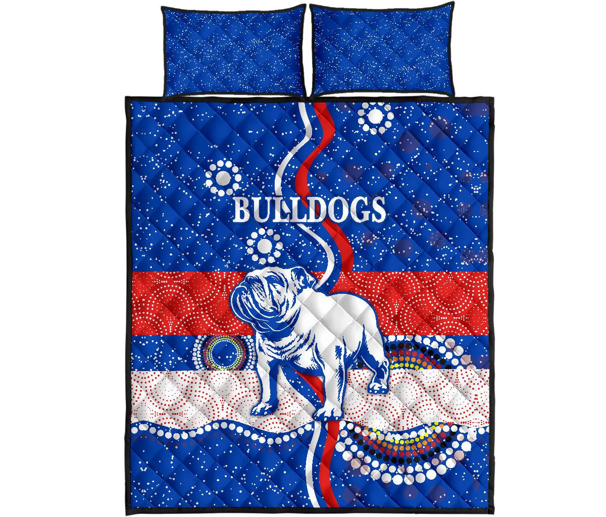western-quilt-bed-set-bulldogs-unique-indigenous